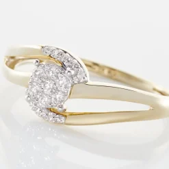 Histoire d'Or Bague Melinia Or Jaune Diamant