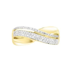 Histoire d'Or Bague Merlin Or Jaune Diamant Discount