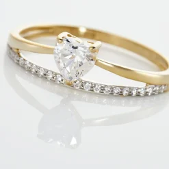 Histoire d'Or Bague Mohira Or Jaune Oxyde De Zirconium Outlet