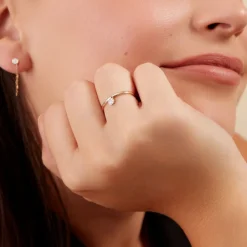 Histoire d'Or Bague Mon 1er Diamant or jaune diamant Online