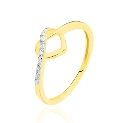 Histoire d'Or Bague Mona-lisa Or Jaune Diamant Outlet