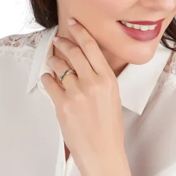 Histoire d'Or Bague Morgana Or Jaune Diamant