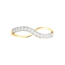 Histoire d'Or Bague Mounira Or Jaune Oxyde De Zirconium Clearance
