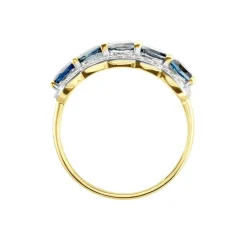 Histoire d'Or Bague Multipierres Or Jaune Margaux Topaze or jaune topaze london blue New