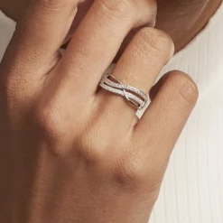 Histoire d'Or Bague Nauri Argent Blanc Oxyde De Zirconium Online