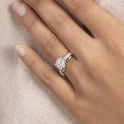 Histoire d'Or Bague Nazare Or Blanc Oxyde De Zirconium Discount