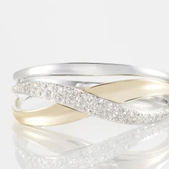 Histoire d'Or Bague Nene Or Bicolore Diamant Sale