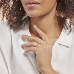 Histoire d'Or Bague Nesryne De Zirconium or blanc oxyde Best