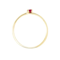 Histoire d'Or Bague Nesryne or jaune rubis Best
