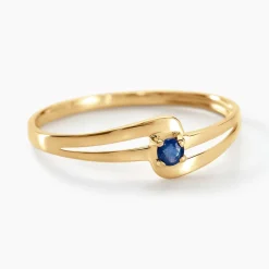 Histoire d'Or Bague Nesryne Or Jaune Saphir or jaune saphir noir Sale