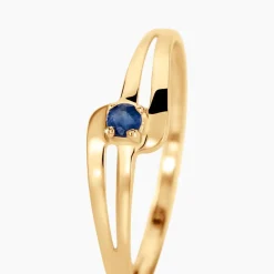 Histoire d'Or Bague Nesryne Or Jaune Saphir or jaune saphir noir Sale