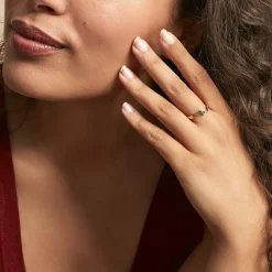 Histoire d'Or Bague Nesryne Or Jaune Saphir or jaune saphir noir Sale