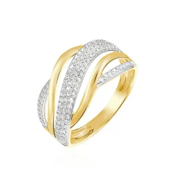 Histoire d'Or Bague Nila Or Jaune Diamant Discount