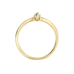 Histoire d'Or Bague Nila Plaqué Or Jaune Oxyde De Zirconium Best