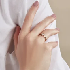 Histoire d'Or Bague Nila Plaqué Or Jaune Oxyde De Zirconium Best