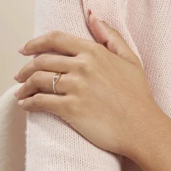 Histoire d'Or Bague Nohane Or Bicolore Diamant New