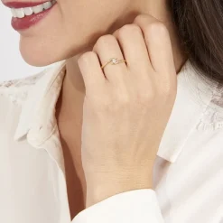 Histoire d'Or Bague Nolah or jaune diamant Online