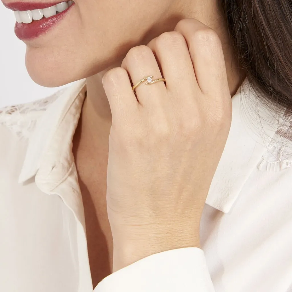Histoire d'Or Bague Nolah or jaune diamant Online