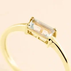 Histoire d'Or Bague Nottingham Or Jaune Topaze or jaune topaze bleu sky Best