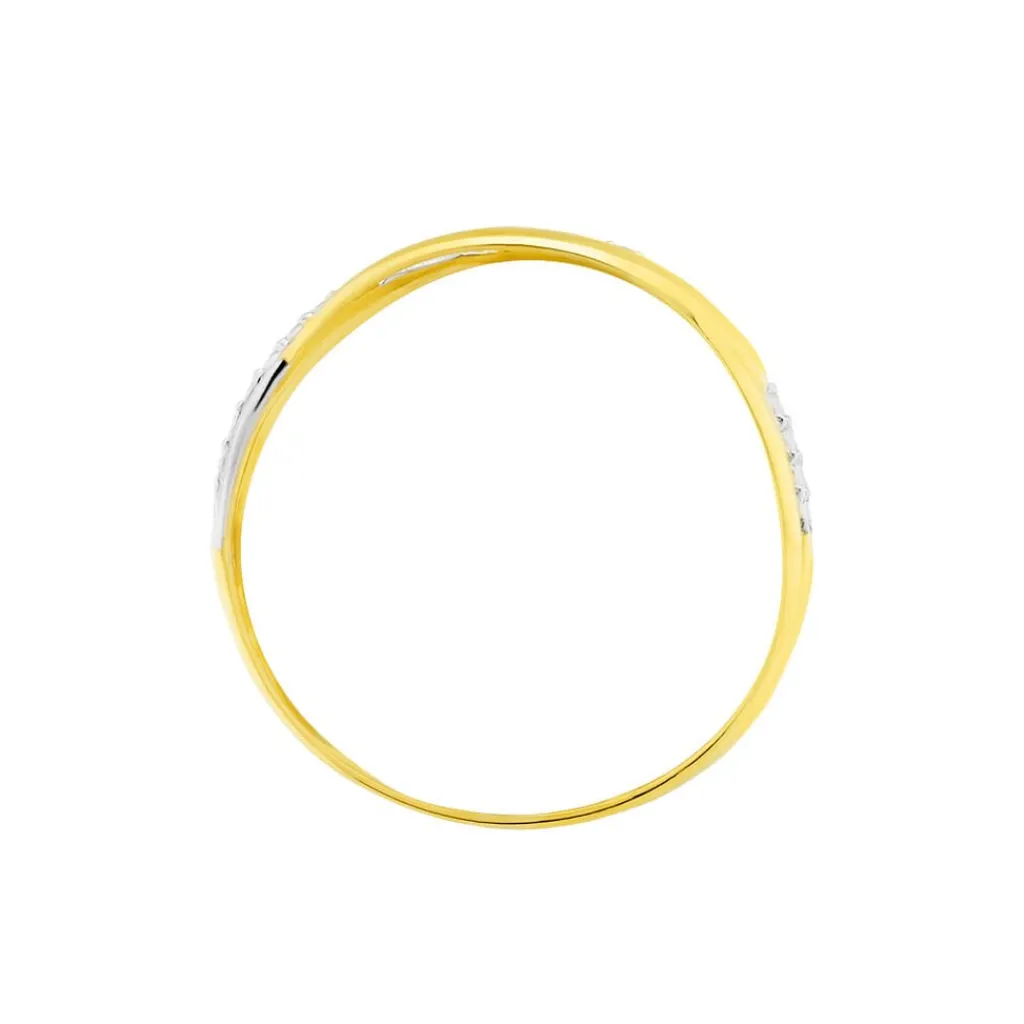 Histoire d'Or Bague Nuccia Or Bicolore Diamant Discount