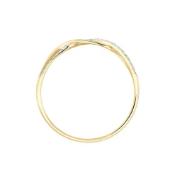 Histoire d'Or Bague Nucia Or Jaune Diamant Sale