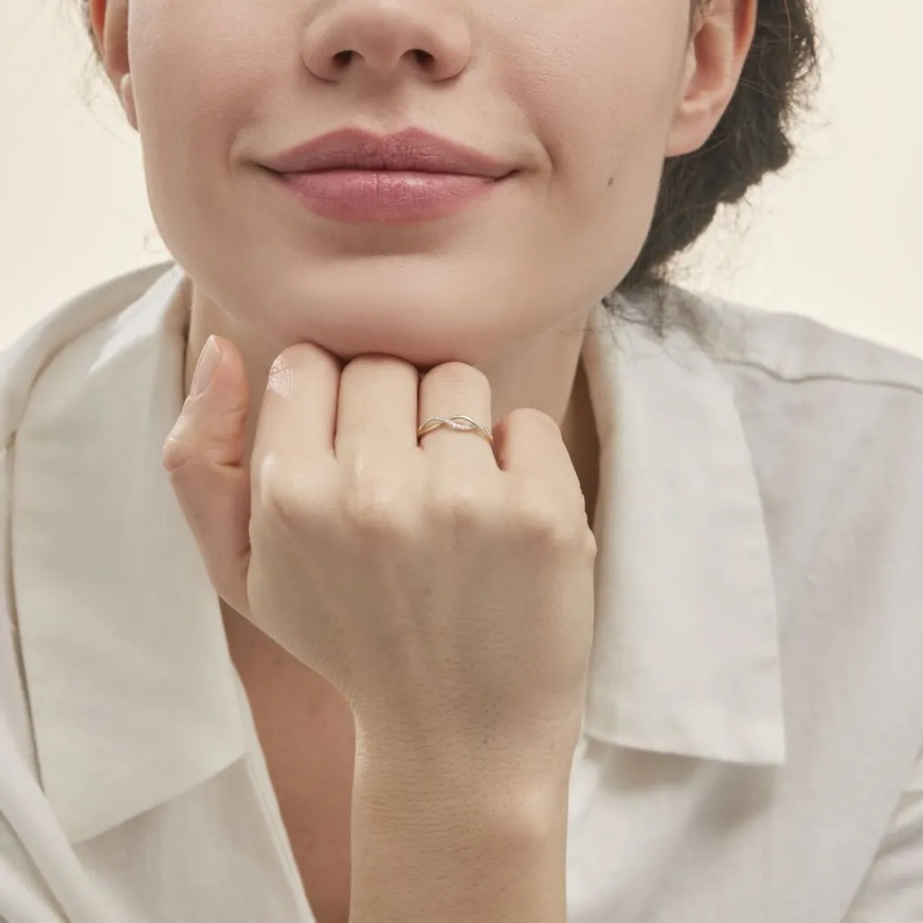 Histoire d'Or Bague Nucia Or Jaune Diamant Sale