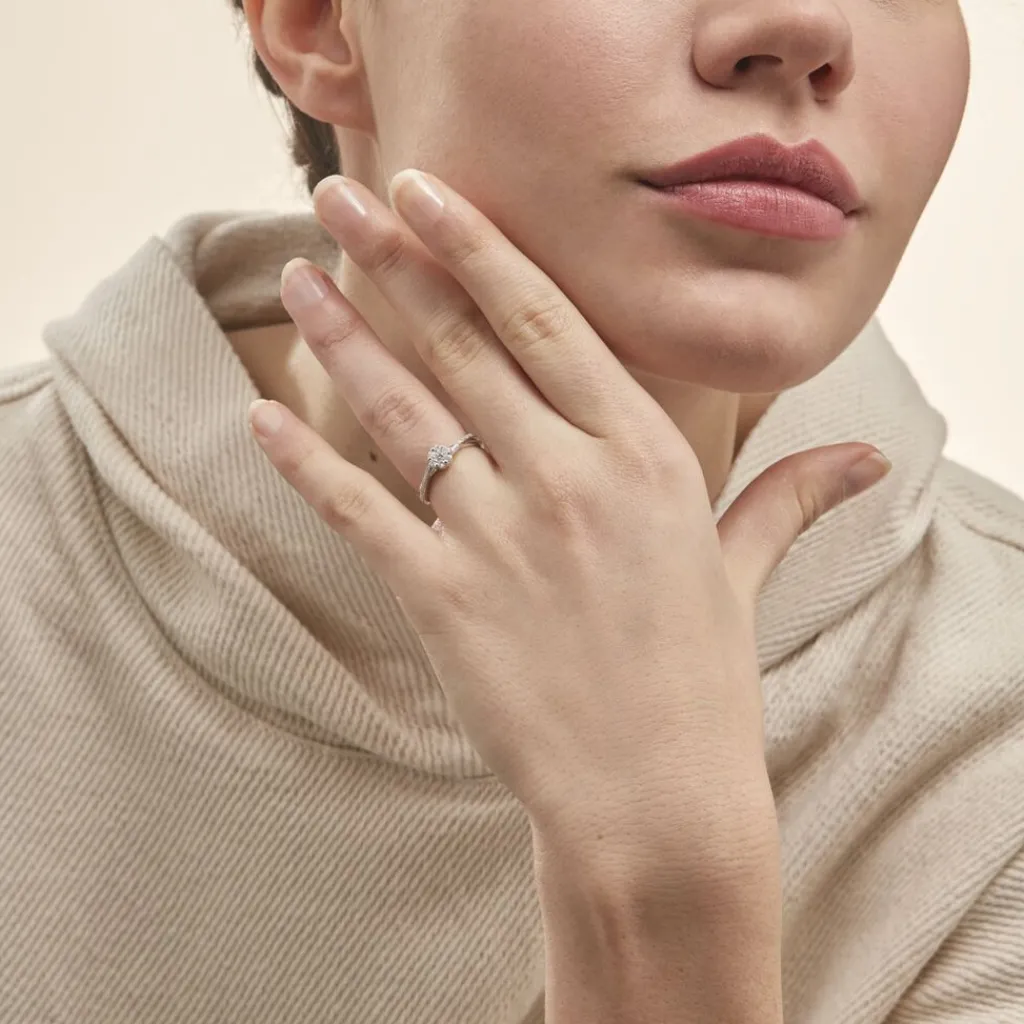 Histoire d'Or Bague Nusa Or Blanc Diamant Discount