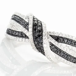 Histoire d'Or Bague Oaxaca Or Blanc Diamant Discount