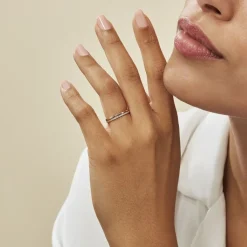 Histoire d'Or Bague Olena or jaune diamant Outlet