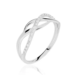 Histoire d'Or Bague Omnia Or Blanc Diamant Online