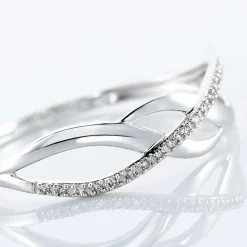 Histoire d'Or Bague Omnia Or Blanc Diamant Online