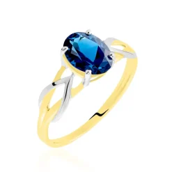 Histoire d'Or Bague Or Bicolore Bonnie Topaze or bicolore topaze london blue Best
