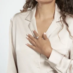 Histoire d'Or Bague Or Blanc Collection 1986 Diamants Online