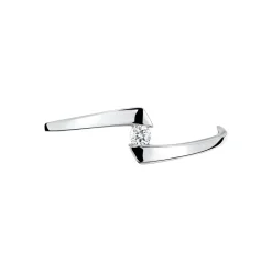 Histoire d'Or Bague Or Blanc Diamant Clearance