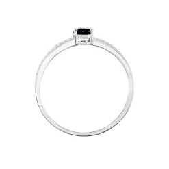 Histoire d'Or Bague Or Blanc Enea Saphir Diamants Hot