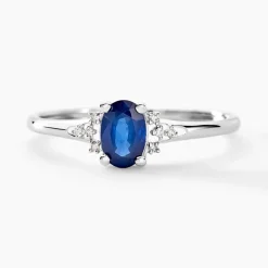 Histoire d'Or Bague Or Blanc Marie Saphir Diamants or blanc saphir Discount