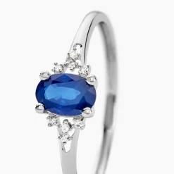 Histoire d'Or Bague Or Blanc Marie Saphir Diamants or blanc saphir Discount