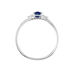 Histoire d'Or Bague Or Blanc Marie Saphir Diamants or blanc saphir Discount