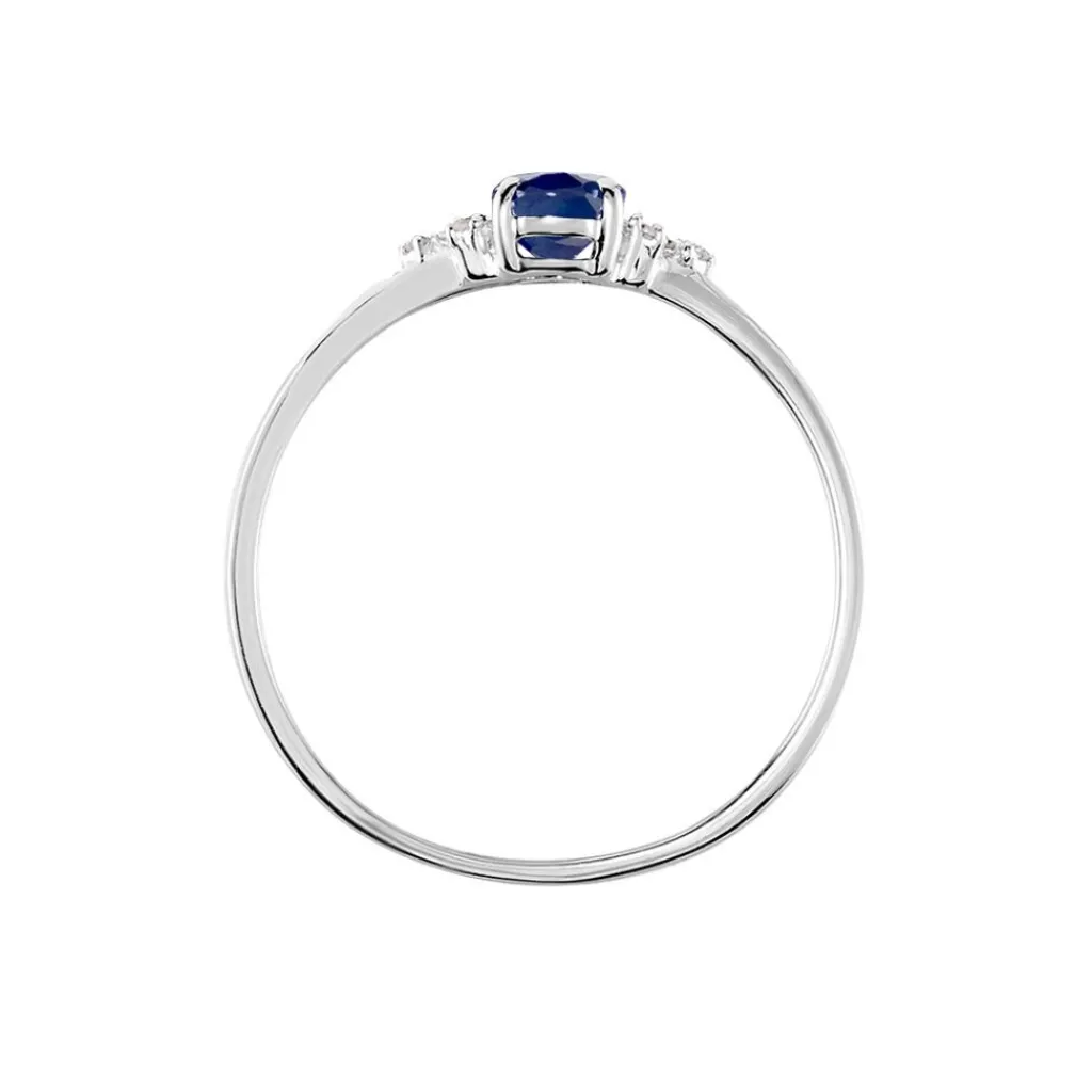 Histoire d'Or Bague Or Blanc Marie Saphir Diamants or blanc saphir Discount