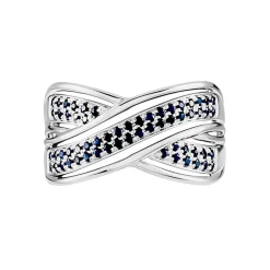 Histoire d'Or Bague Or Blanc Mauraine Saphirs Clearance