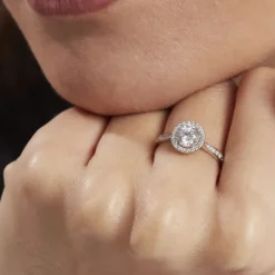 Histoire d'Or Bague Or Blanc Pelagius Oxyde De Zirconium Best