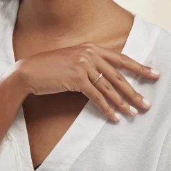 Histoire d'Or Bague Or Blanc Sabine Diamants Hot