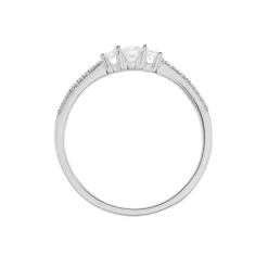 Histoire d'Or Bague Or Blanc Sabine Diamants Outlet