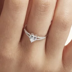 Histoire d'Or Bague Or Blanc Zandra Oxyde De Zirconium Sale