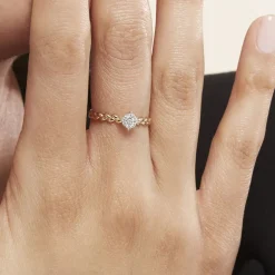 Histoire d'Or Bague Or Jaune Adlai Diamants Hot