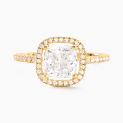 Histoire d'Or Bague Or Jaune Adrienne Oxydes De Zirconium or jaune oxyde Best