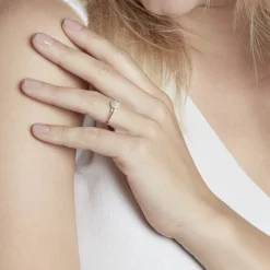 Histoire d'Or Bague Or Jaune Aspasia Diamants Hot