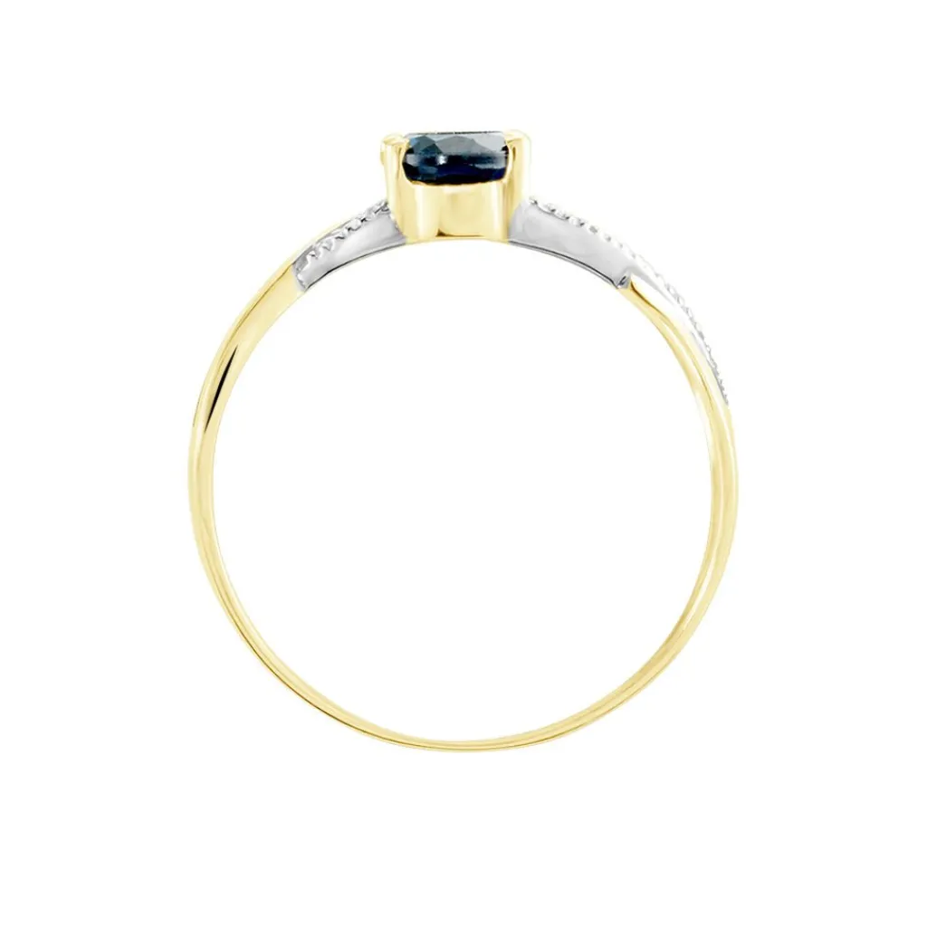 Histoire d'Or Bague Or Jaune Candice Topaze or jaune topaze bleu london Outlet
