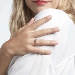 Histoire d'Or Bague Or Jaune Carl Saphirs Diamants Sale