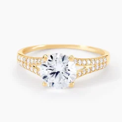 Histoire d'Or Bague Or Jaune Carolina Oxyde De Zirconium or jaune oxyde Outlet